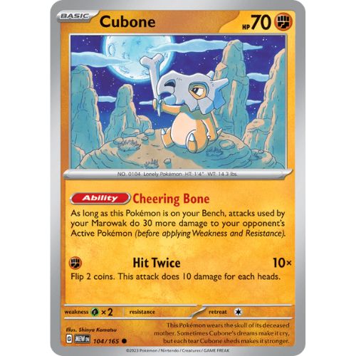 Pokemon MEW104/165 | Cubone