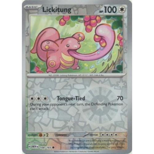 Pokemon MEW108/165 | Lickitung
