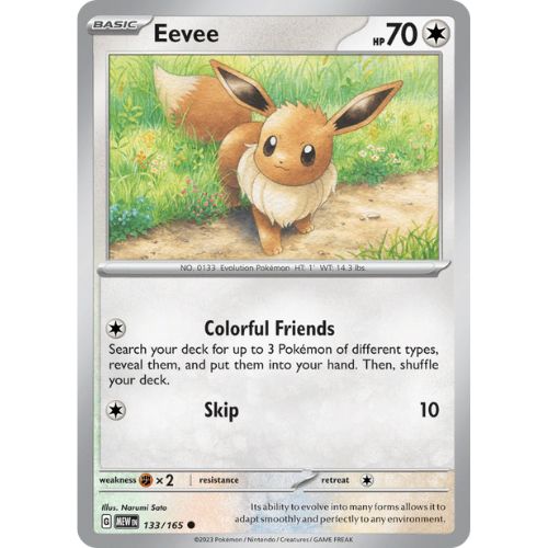 Pokemon MEW133/165 | Eevee
