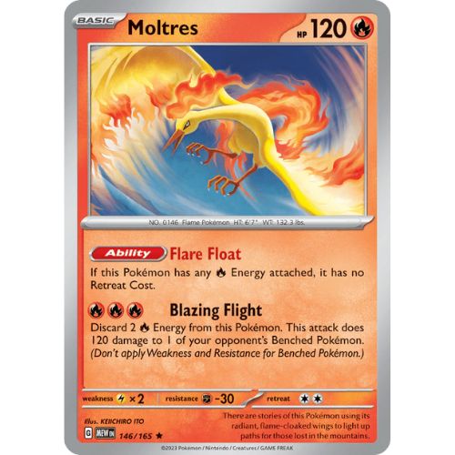 Pokemon MEW146/165 | Moltres