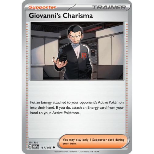Pokemon MEW161/165 | Giovanni's Charisma