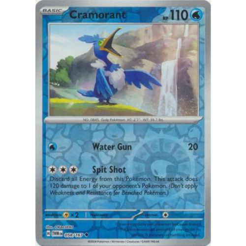 Pokemon TWM058/167 | Cramorant