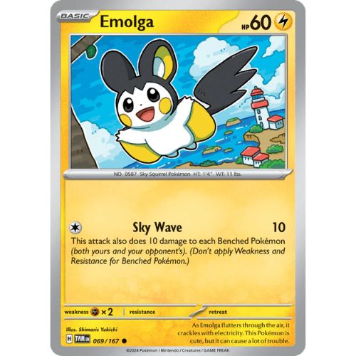 Pokemon TWM069/167 | Emolga