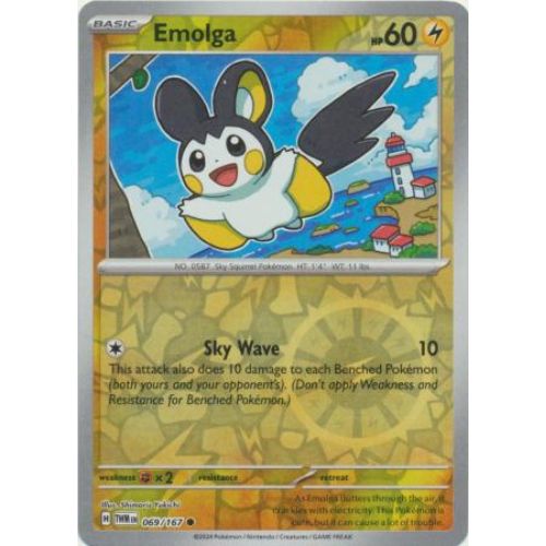 Pokemon TWM069/167 | Emolga