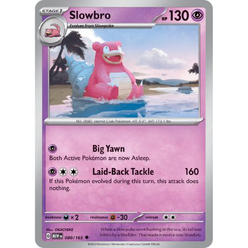 Pokemon MEW080/165 | Slowbro
