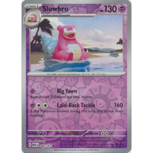 Pokemon MEW080/165 | Slowbro