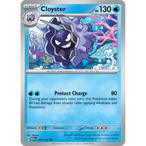 Pokemon MEW091/165 | Cloyster