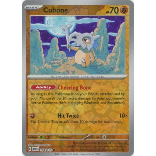 Pokemon MEW104/165 | Cubone