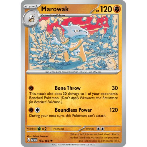 Pokemon MEW105/165 | Marowak