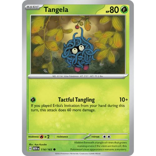 Pokemon MEW114/165 | Tangela