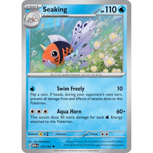 Pokemon MEW119/165 | Seaking