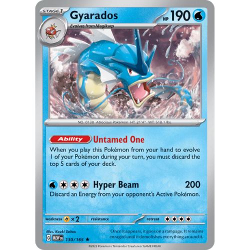 Pokemon MEW130/165 | Gyarados
