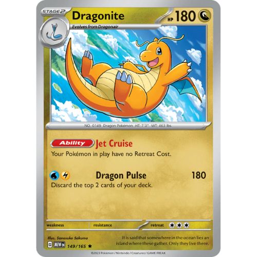 Pokemon MEW149/165 | Dragonite