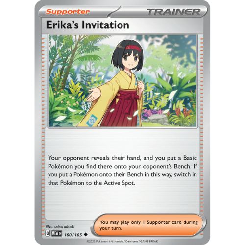 Pokemon MEW160/165 | Erika's Invitation
