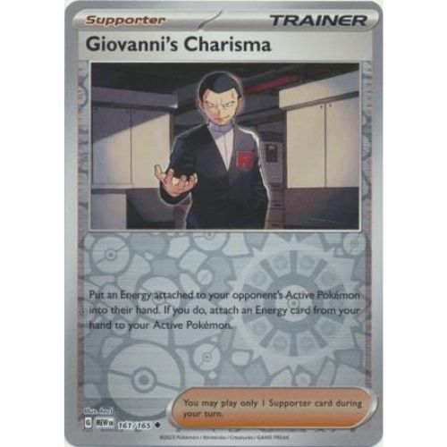 Pokemon MEW161/165 | Giovanni's Charisma