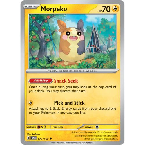 Pokemon TWM072/167 | Morpeko