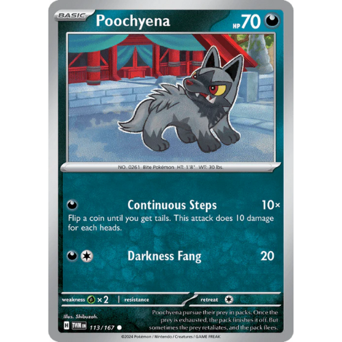 Pokemon TWM113/167 | Poochyena