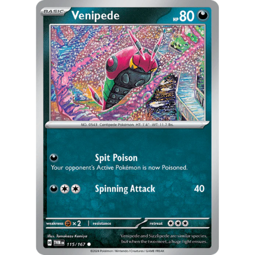 Pokemon TWM115/167 | Venipede