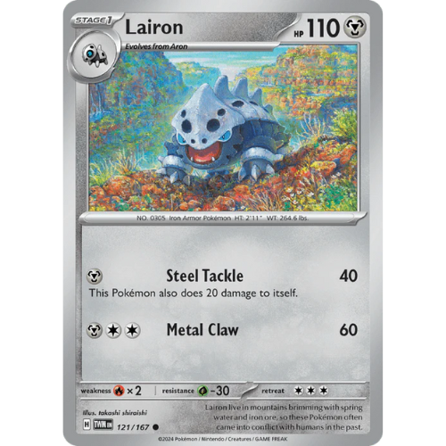 Pokemon TWM121/167 | Lairon