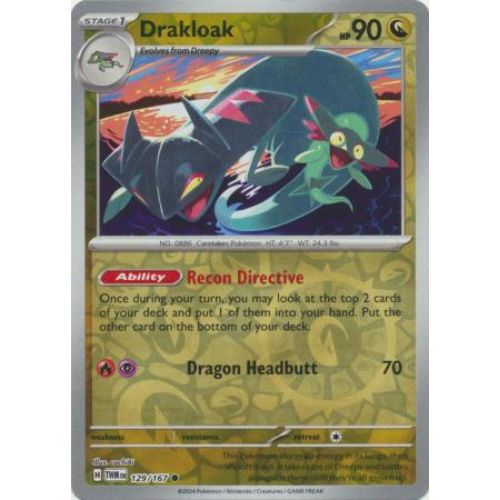 Pokemon TWM129/167 | Drakloak