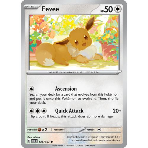 Pokemon TWM135/167 | Eevee